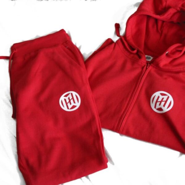 Minimum Wage Clothing - Red Jogger Suit